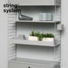 String System ストリング システム メタルシェルフ ハイエッジ 78×30×7cm 1枚入 カラー：3色 デザイン：ニルス・ストリニング