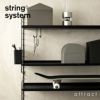 String System ストリング システム メタルシェルフ ローエッジ 78×30×2cm 1枚入 カラー：3色 デザイン：ニルス・ストリニング