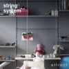String System ストリング システム メタルマガジンシェルフ 78×30cm 1個入 カラー：3色 デザイン：ニルス・ストリニング