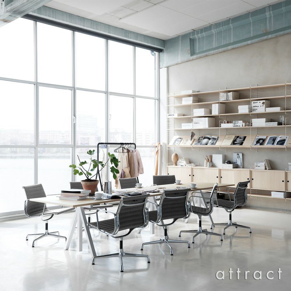 String Furniture ストリングファニチャー Works ワークス 電動 昇降式ワークデスク サイズ：1200×780mm カラー：5色 デザイン：ビヨーン・ダールストローム＆アンナ・フォン・フェーヴェン