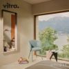 Vitra ヴィトラ Mikado ミカド アームチェア アルミダイキャストベース （カラー：4色） ウッドベース（カラー：2色） ファブリック：F30（Plano プラノ） デザイン：バーバー・オズガビー