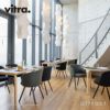 Vitra ヴィトラ Mikado ミカド アームチェア アルミダイキャストベース （カラー：4色） ウッドベース（カラー：2色） ファブリック：F30（Plano プラノ） デザイン：バーバー・オズガビー