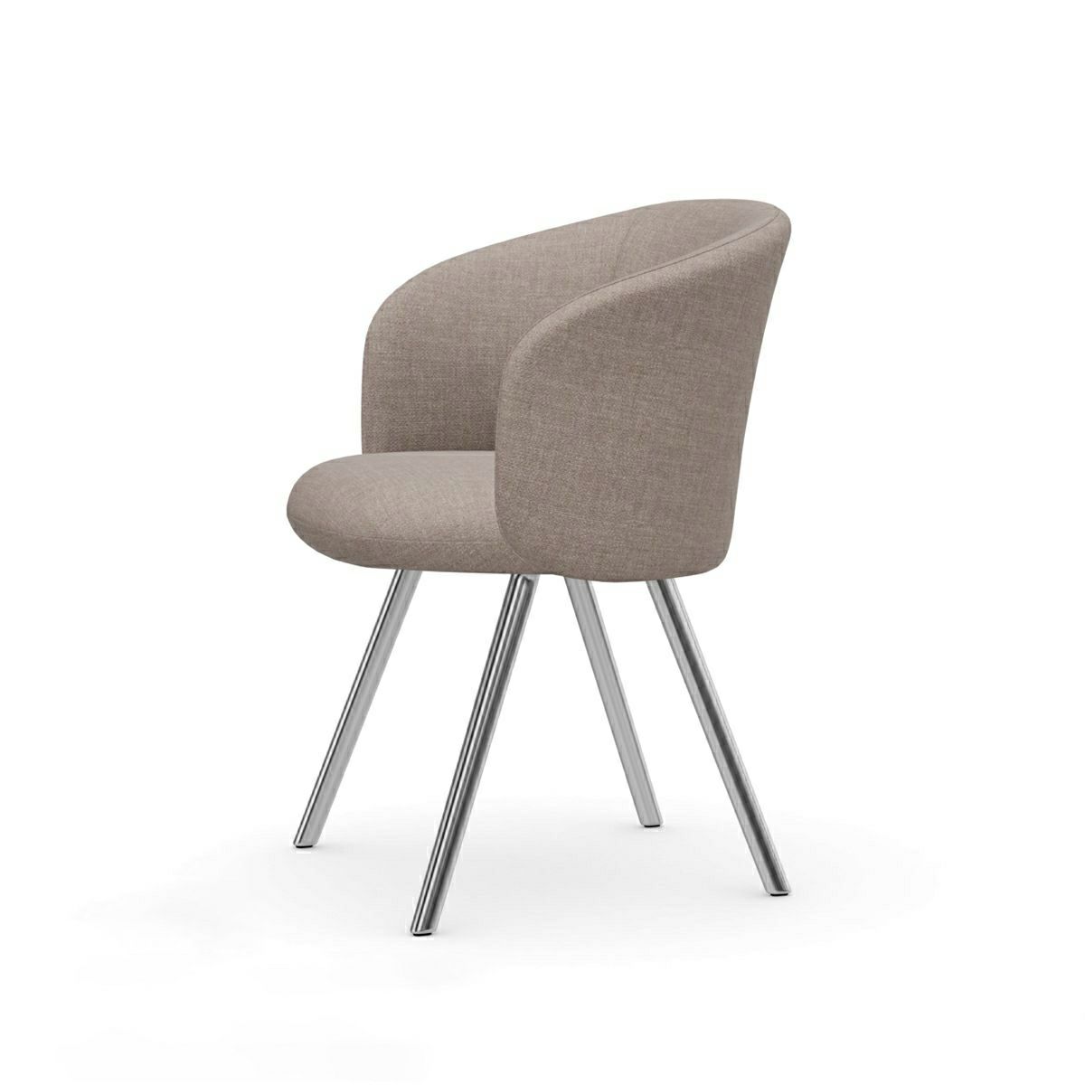 Vitra ヴィトラ Mikado ミカド アームチェア アルミダイキャストベース （カラー：4色） ウッドベース（カラー：2色） ファブリック：F80（Savana サヴァナ） デザイン：バーバー・オズガビー