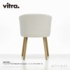 Vitra ヴィトラ Mikado ミカド アームチェア アルミダイキャストベース （カラー：4色） ウッドベース（カラー：2色） ファブリック：F100（Nubia ヌビア） デザイン：バーバー・オズガビー