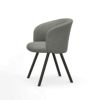 Vitra ヴィトラ Mikado ミカド アームチェア アルミダイキャストベース （カラー：4色） ウッドベース（カラー：2色） ファブリック：F120（Cento チェント） デザイン：バーバー・オズガビー