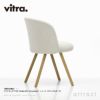 Vitra ヴィトラ Mikado ミカド サイドチェア アルミダイキャストベース （カラー：4色） ウッドベース（カラー：2色） ファブリック：F120（Cento チェント） デザイン：バーバー・オズガビー