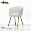 Vitra ヴィトラ Mikado ミカド アームチェア アルミダイキャストベース （カラー：4色） ウッドベース（カラー：2色） ファブリック：F120（Credo クレド） デザイン：バーバー・オズガビー