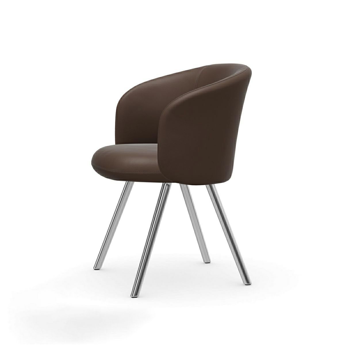 Vitra ヴィトラ Mikado ミカド アームチェア アルミダイキャストベース （カラー：4色） ウッドベース（カラー：2色） レザー：L20（Leather） デザイン：バーバー・オズガビー