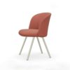 Vitra ヴィトラ Mikado ミカド サイドチェア アルミダイキャストベース （カラー：4色） ウッドベース（カラー：2色） ファブリック：F120（Credo クレド） デザイン：バーバー・オズガビー