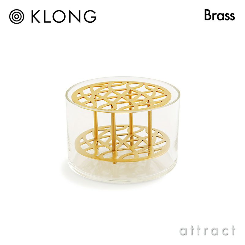 KLONG クロング ANG VASE Small スモール 12.5cm フラワーベース ブラス