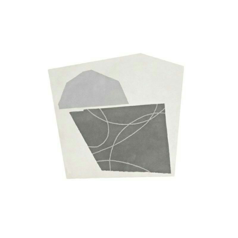 Katsuki Connection カツキ コネクション Rug ラグ COLLAGE コラージュコレクション STONE ストーン ウールラグ 非ミュージングウール デザイン：香月 裕子