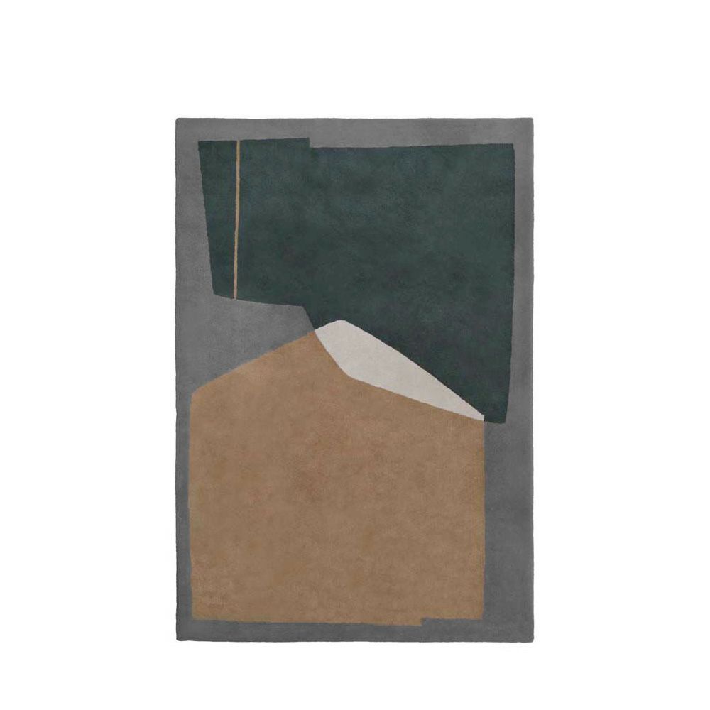 Katsuki Connection カツキ コネクション Rug ラグ COLLAGE コラージュコレクション EARTH アース ウールラグ 非ミュージングウール デザイン：香月 裕子