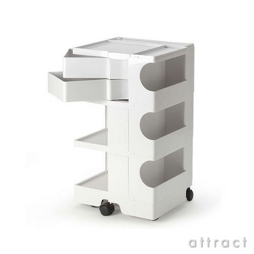 B-LINE ビーライン Boby Wagon ボビーワゴン 3段2トレイ カラー：6色 デザイン：ジョエ・コロンボ