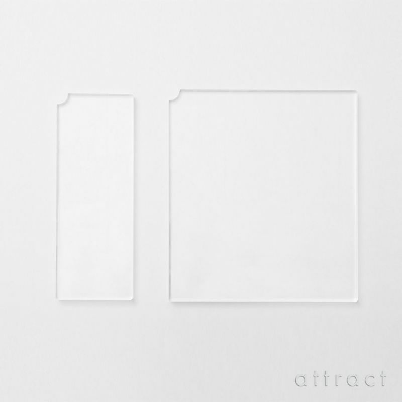 B-LINE ビーライン Boby Wagon ボビーワゴン 専用オプション アクリルプレート 天板用 2枚セット ※ボビーワゴン本体別売り