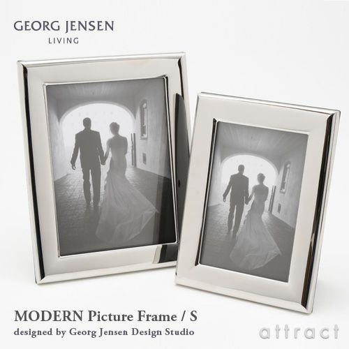 GEORG JENSEN ジョージ・ジェンセン MODERN Picture Frame モダン ピクチャーフレーム Sサイズ ステンレス製 デザイン：G.J design Studeio