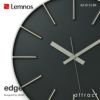 Lemnos レムノス edge clock エッジクロック AZ-0115 ウォールクロック Lサイズ Φ350mm カラー：3色 デザイン：AZUMI