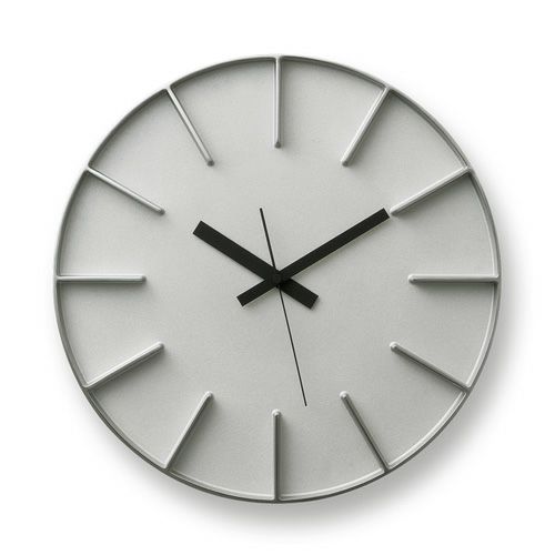 Lemnos レムノス edge clock エッジクロック AZ-0115 ウォールクロック Lサイズ Φ350mm カラー：3色 デザイン：AZUMI