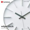 Lemnos レムノス edge clock エッジクロック AZ-0115 ウォールクロック Lサイズ Φ350mm カラー：3色 デザイン：AZUMI