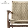 Carl Hansen & Son カール・ハンセン＆サン CH25 ラウンジチェア ウォルナット （オイルフィニッシュ） ナチュラルペーパーコード