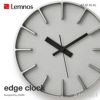 Lemnos レムノス edge clock エッジクロック AZ-0116 ウォールクロック Sサイズ Φ180mm カラー：3色 デザイン：AZUMI