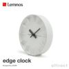 Lemnos レムノス edge clock エッジクロック AZ-0116 ウォールクロック Sサイズ Φ180mm カラー：3色 デザイン：AZUMI