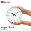 Lemnos レムノス edge clock エッジクロック AZ-0116 ウォールクロック Sサイズ Φ180mm カラー：3色 デザイン：AZUMI