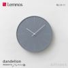 Lemnos レムノス dandelion ダンデライオン NL14-11ウォールクロック Φ290mm カラー：3色 デザイン：nendo（佐藤 オオキ）