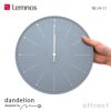 Lemnos レムノス dandelion ダンデライオン NL14-11ウォールクロック Φ290mm カラー：3色 デザイン：nendo（佐藤 オオキ）