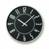 Lemnos レムノス eki clock エキクロック TIL16-01 ウォールクロック Φ256mm カラー：2色 デザイン：五十嵐威暢