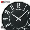 Lemnos レムノス eki clock エキクロック TIL16-01 ウォールクロック Φ256mm カラー：2色 デザイン：五十嵐威暢