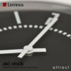 Lemnos レムノス eki clock エキクロック TIL16-01 ウォールクロック Φ256mm カラー：2色 デザイン：五十嵐威暢