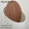 MOHEIM モヘイム SWING BIN M スウィングビン Mサイズ ダストボックス ゴミ箱 カラー：11色 デザイン：竹内 茂一郎