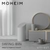 MOHEIM モヘイム SWING BIN M スウィングビン Mサイズ ダストボックス ゴミ箱 カラー：11色 デザイン：竹内 茂一郎