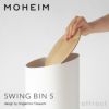 MOHEIM モヘイム SWING BIN S スウィングビン Sサイズ ダストボックス ゴミ箱 カラー：9色 デザイン：竹内 茂一郎