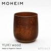 MOHEIM モヘイム YUKI wood ユキ ウッド コップ　カラー：ブラウン ・ナチュラル デザイン：竹内 茂一郎