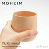 MOHEIM モヘイム YUKI wood ユキ ウッド コップ　カラー：ブラウン ・ナチュラル デザイン：竹内 茂一郎