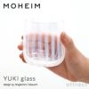 MOHEIM モヘイム YUKI glass ユキ グラス カラー：市松・十草 デザイン：竹内 茂一郎