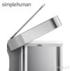 simplehuman シンプルヒューマン rectangular step can レクタンギュラー ステップカン ダストボックス カラー：2色 容量：40L