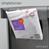 simplehuman シンプルヒューマン rectangular step can レクタンギュラー ステップカン ダストボックス カラー：2色 容量：40L