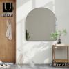 umbra アンブラ HUBBA ARCHED MIRROR フーバ アーチド ミラー ウォールミラー 壁掛け 鏡 サイズ：87x92cm カラー：2色 デザイン：ポール・ローワン