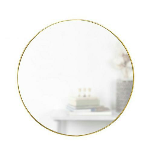 umbra アンブラ HUBBA MIRROR フーバ ミラー サイズ：Φ86cm ウォールミラー 壁掛け 鏡 カラー：2色 デザイン：ポール・ローワン