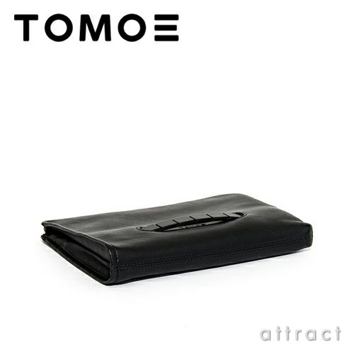 TOMOE トモエ SLIM A5 スリム A5 クラッチバッグ ポーチ A5サイズ ブラック