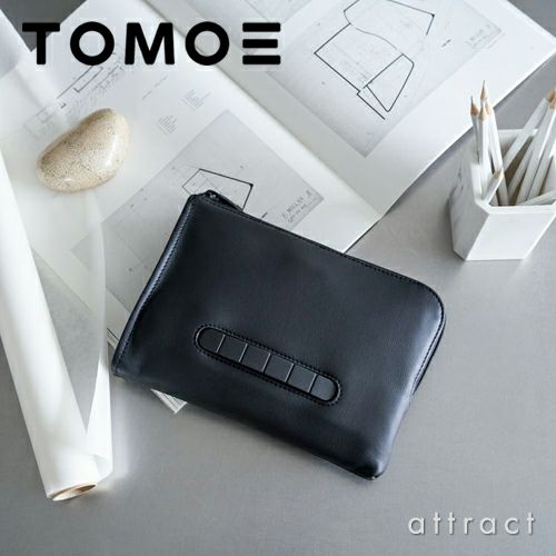 TOMOE トモエ SLIM A5 スリム A5 クラッチバッグ ポーチ A5サイズ ブラック