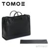 TOMOE トモエ BOLD TO ボールド TO トートバッグ ショルダーバッグ B4サイズ対応 ショルダーストラップ付・ブラック