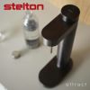 stelton ステルトン Brus Carbonator ブルース カーボネーター 炭酸水 サーバー ソーダマシン ソーダメーカー *ガスシリンダー別売 （*ソーダストリーム用と互換） デザイン：ソーレン・レフスガード カラー：2色 専用ボトル付属