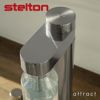 stelton ステルトン Brus Carbonator ブルース カーボネーター 炭酸水 サーバー ソーダマシン ソーダメーカー *ガスシリンダー別売 （*ソーダストリーム用と互換） デザイン：ソーレン・レフスガード カラー：2色 専用ボトル付属