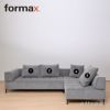  formax フォルマックス FREEDOM フリーダム 2P片肘ソファ（右） ＋ 3P片肘ソファ（右） ファブリック（本体）：5ランク クッション4点付属 デザイン：Fumio Kawasaki 