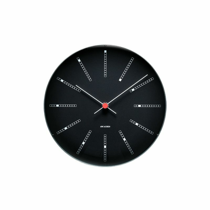 ROSENDAHL ローゼンダール Arne Jacobsen アルネ・ヤコブセン ウォールクロック Bankers バンカーズ ブラック 全2サイズ