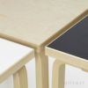 Artek アルテック TABLE 80B テーブル 80B サイズ：100×60cm 厚み 4cm 4本脚 カラー：３色 デザイン：アルヴァ・アアルト