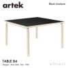 Artek アルテック TABLE 84 テーブル 84 サイズ：120×120cm 厚み 4cm 4本脚 カラー：３色 デザイン：アルヴァ・アアルト